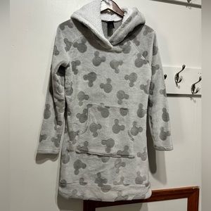 Disney fleece hoodie tunic (XS)
